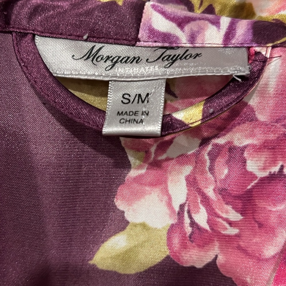 Floral Kimono Robe - Picture 2 of 2